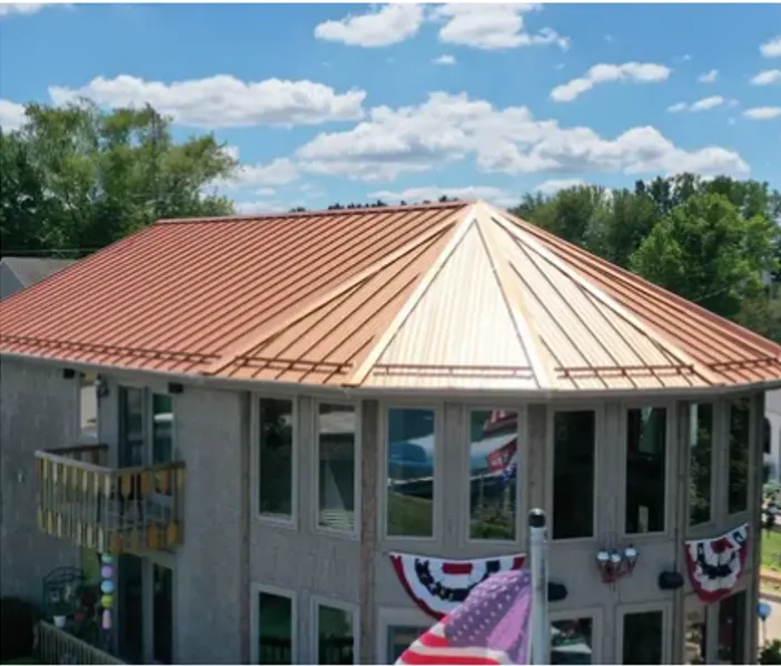 Metal roofing by Hunters Pointe Metal Roofing near Greenwood, IN